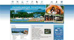 Desktop Screenshot of camp-straznice.cz